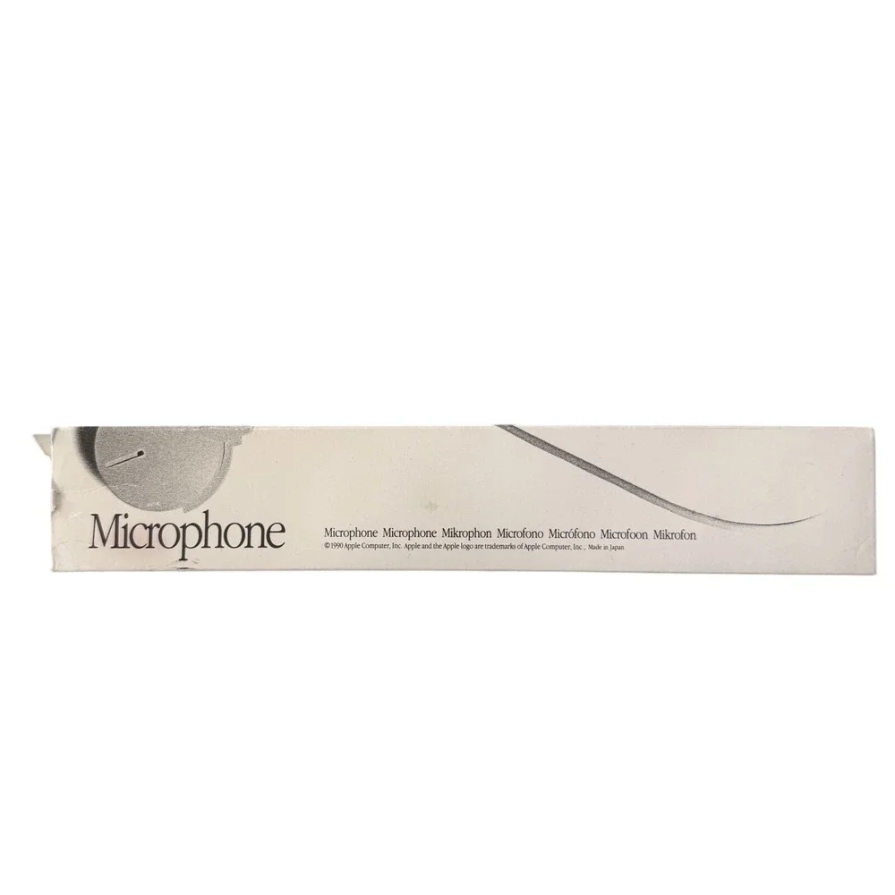 Vintage Apple‎ Macintosh Microphone M9060 – New in Box – 1990s – Rare